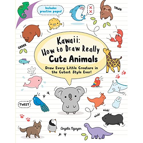 Kawaii: How to Draw Really Cute Animals: Draw Every Little Creature in the Cutest Style Ever! von Search Press
